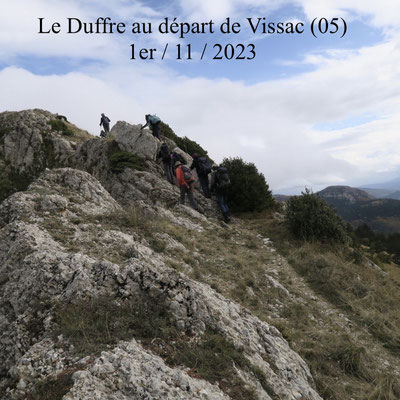 Le Duffre au départ de Vissac