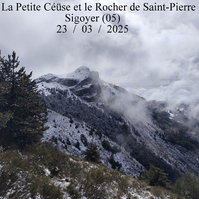 La Petite Céüse et le Rocher de Saint-Pierre