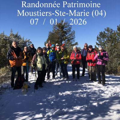 Randonnée patrimoine à Moustiers Sainte Marie
