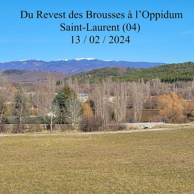 Du Revest des Brousses à l'Oppidum Saint-Laurent 