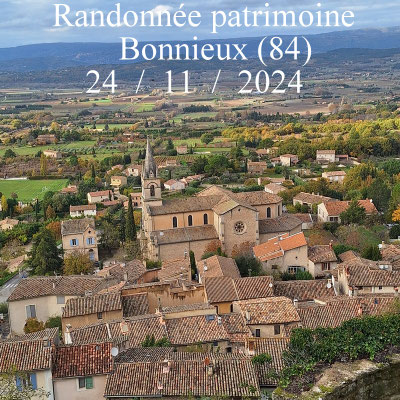 Randonnée patrimoine à Bonnieux