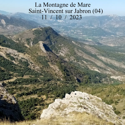 La Montagne de Mare à partir d'Aubar