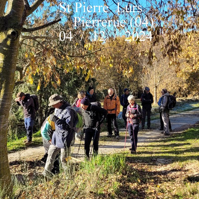 De St Pierre de Pierrerue à Lurs en boucle