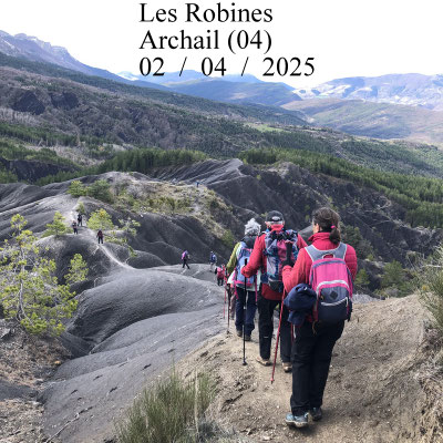 Les Robines à partir d'Archail
