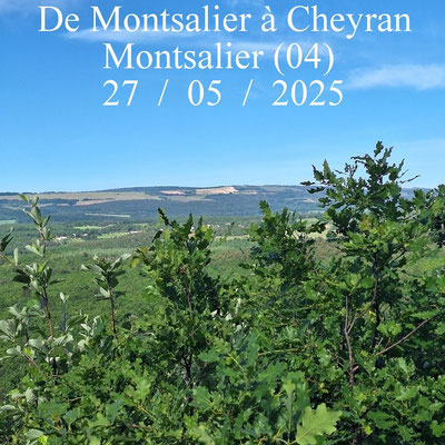 De Montsalier à Cheyran