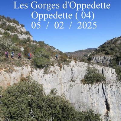 Du chai des Davids au sentier du haut des Gorges d'Oppedette