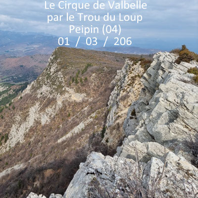 Le Cirque de Valbelle par le Trou du Loup
