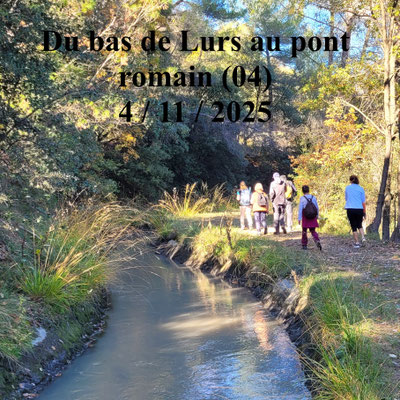 Du bas de Lurs au pont romain