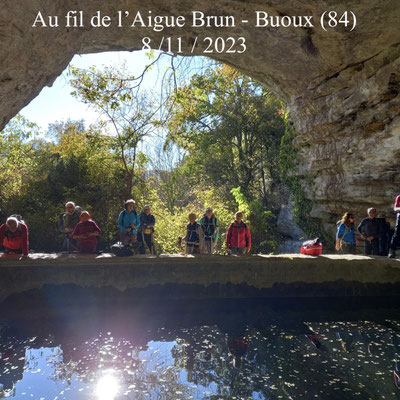 Au fil de l'Aigue Brun
