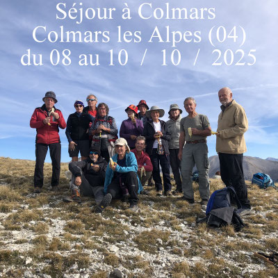 Séjour à Colmars les Alpes