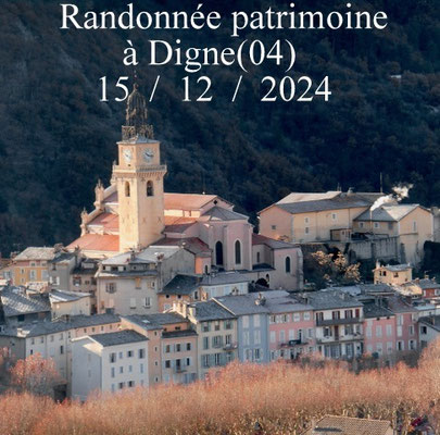 Les Trois Chapelles Randonnée patrimoine à Digne les Bains