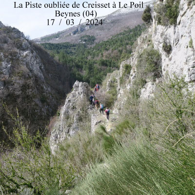 La Piste oubliée de Creisset à Le Poil