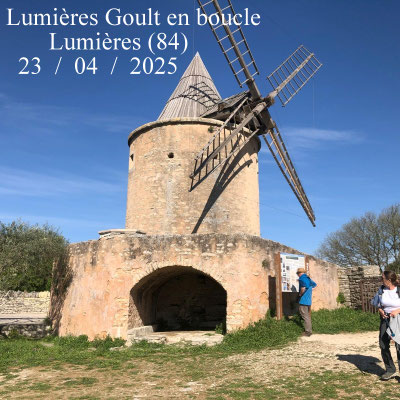 Lumières Goult Les Beaumettes en boucle