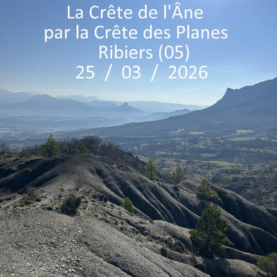 La Crête de l'Âne par la Crête des Planes