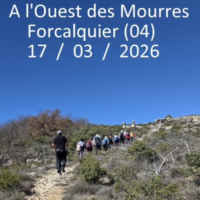 A l'Ouest des Mourres au départ des Arnaud