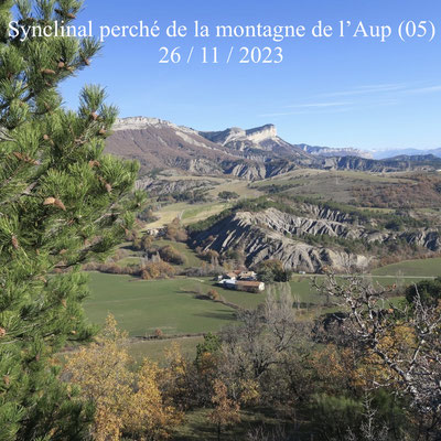 Le synclinal perché de la montagne de l'Aup
