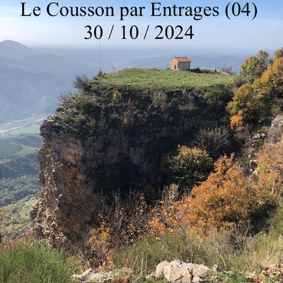 Le Cousson depuis Entrages