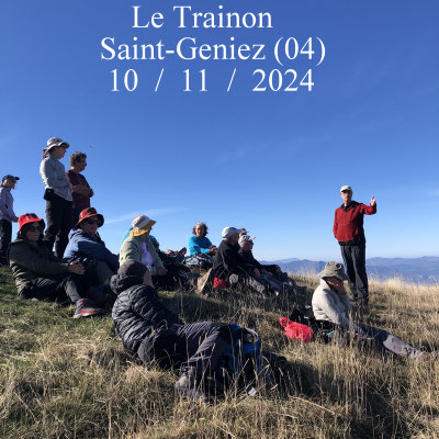 Le Trainon à partir de St Geniez