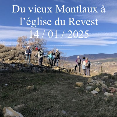 Du vieux Montlaux à l'église du Revest