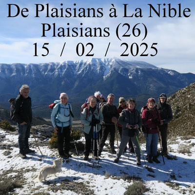 De Plaisians à La Nible