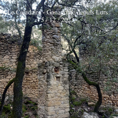 Le Caladaïre - Ganagobie depuis Lurs