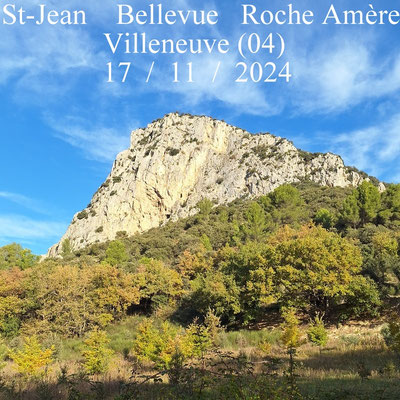 St-Jean   sommet de Bellevue   Chapelle Notre dame de La Roche                en boucle depuis Villeneuve