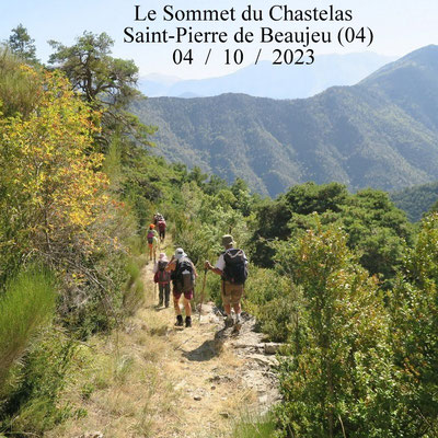 Le Sommet du Chastelas à Saint-Pierre de Beaujeu