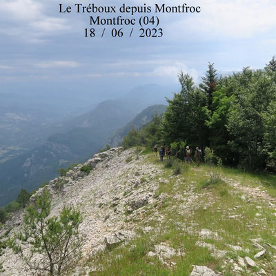 Le Tréboux depuis Montfroc