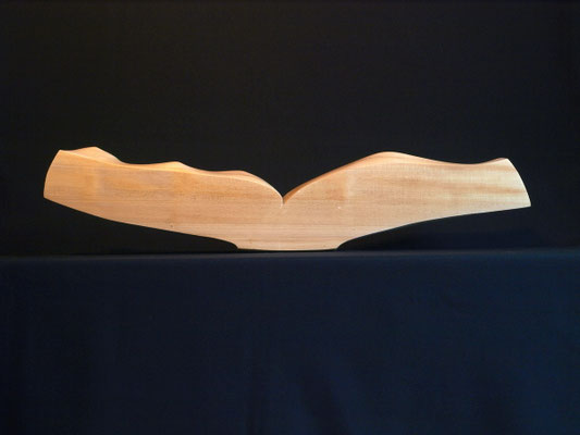 "An open book" sculpted by Marian van Zomeren- van Heesewijk in 