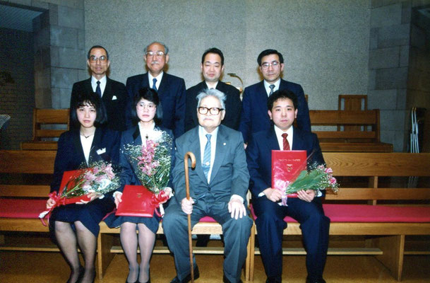 第1回卒業式　1989年3月