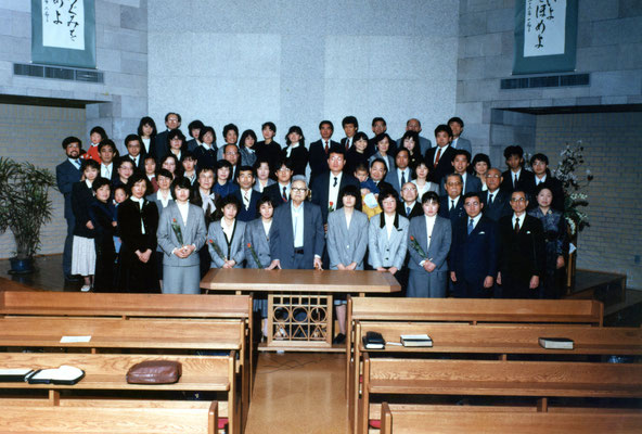 第2回入学式　1989年4月