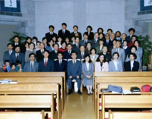 第4回入学式　1991年4月