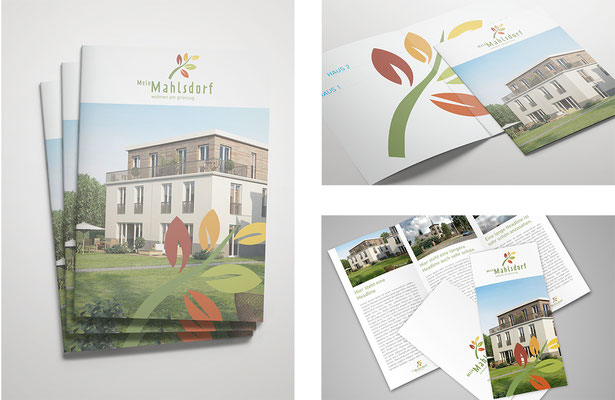Corporate Design des Immobilienprojekts MeinMahl sdorf