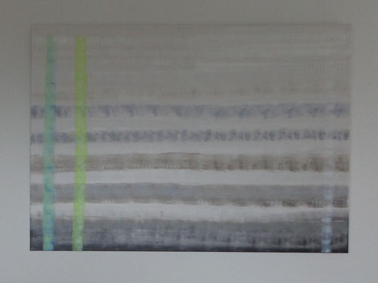 Kontemplation Acrylgemälde Konstruktivismus 140x100x3 cm