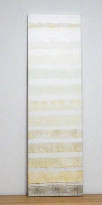 Acrylgemälde Perlmutt 30x100 cm