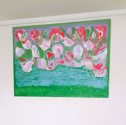 Leinwandbild Keilrahmenbild Seerosen