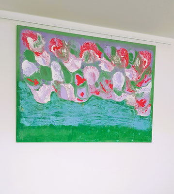 Wandbild Seerosen