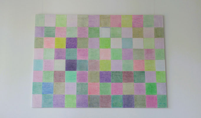 Antike Tempelwand Gemälde im Suprematismus 140x100x3 cm