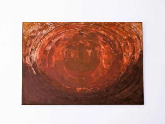 Gaia und Uranos Acrylgemälde Griechischer Mythos 130x90x3 cm