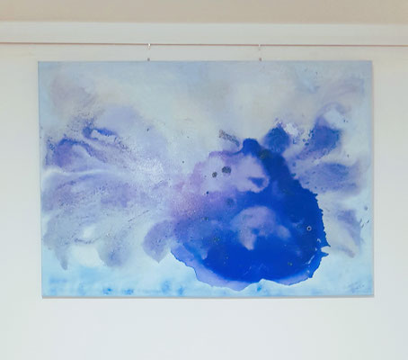 Wandbilder Fisch blau