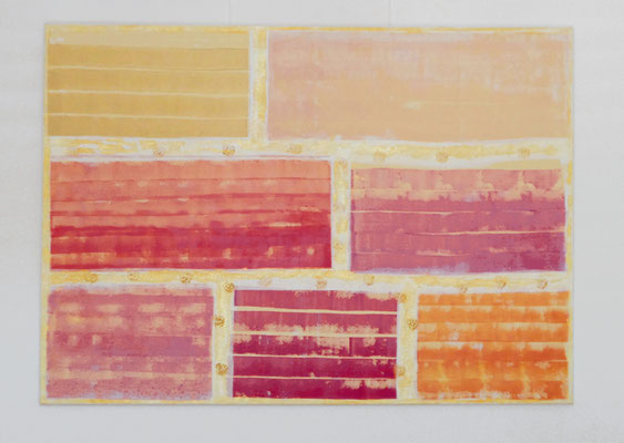 Dessous Acrylgemälde Modern Art 140x100x3 cm