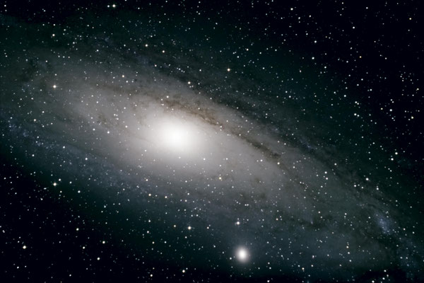 Andromeda-Galaxie M31 (254mm f/4 Newton)