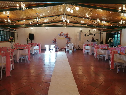 Fiesta de quince años en Cajicá