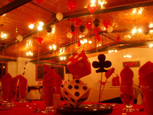 fiesta temática casino en Cajicá