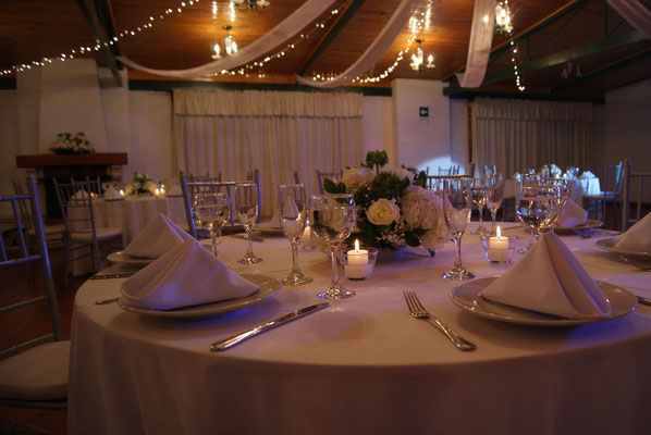 decoración blanca boda