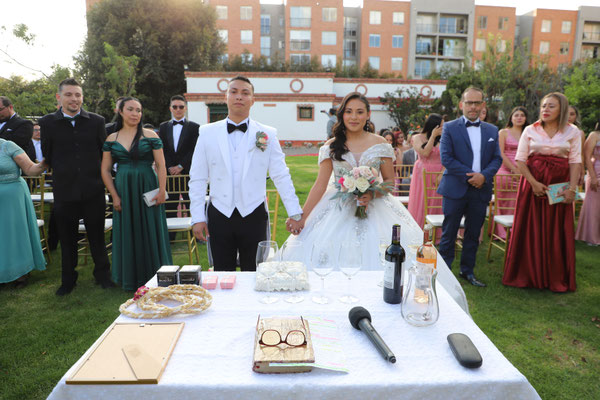 Ceremonia cristiana en Cajicá