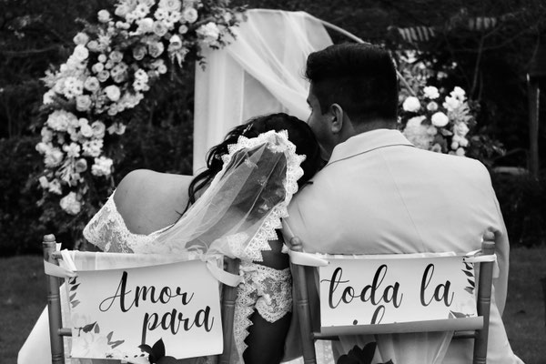 Boda cristiana en Cajicá