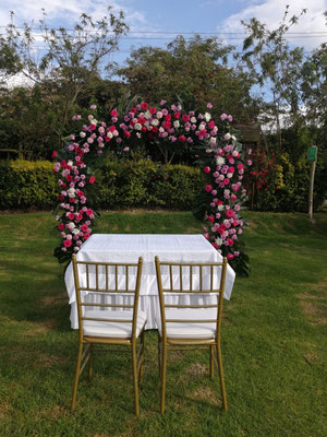 Ceremonia al aire libre