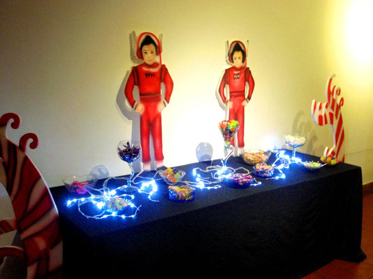candy table Willy Wonka en Cajicá