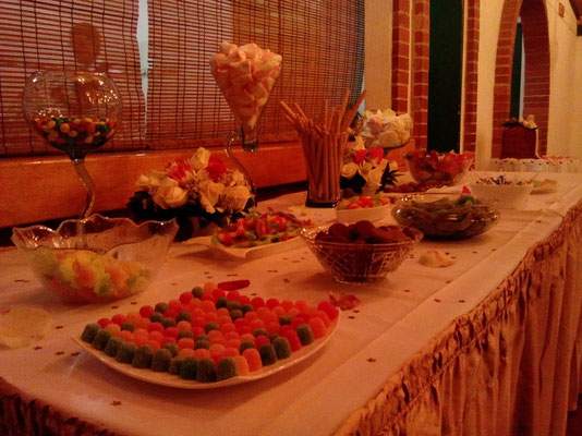 mesa de dulces para 15 años en Cajicá